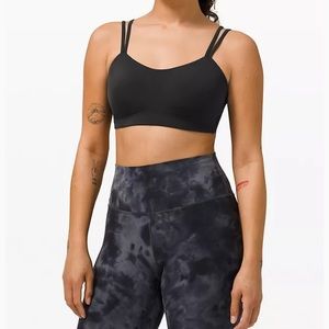 Lululemon Sports Bra, Like a Cloud, black, medium